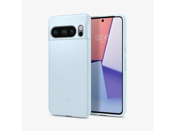 Spigen Thin Fit, skal, Google, Google Pixel 8 Pro, 17 cm (6,7"), Blå