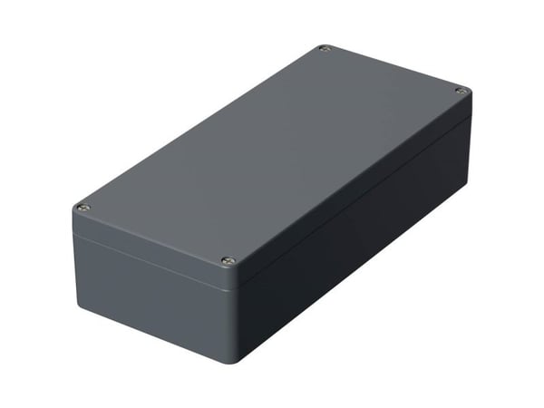 Bopla EUROMAS A 135 01135000 Industriskåp 360 x 160 x 91 Aluminium Silvergrå (RAL 7001) 1 st