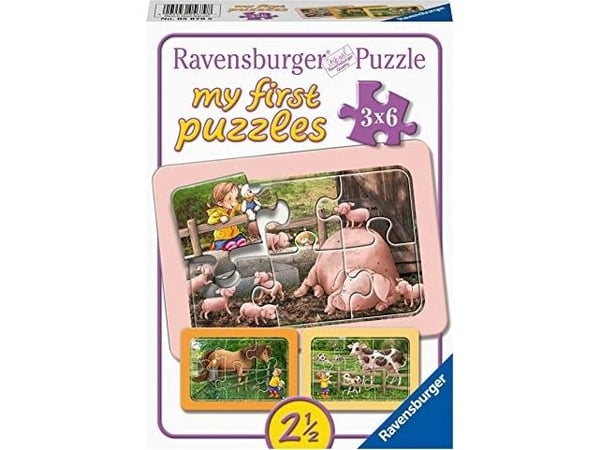 Multigra Baby puzzle 4in1 Pod woda woda