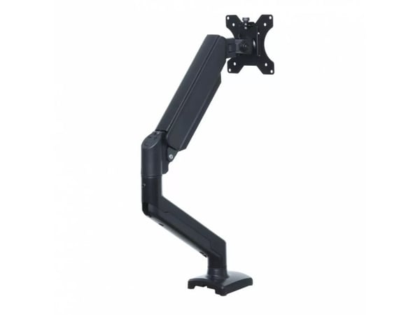ART L-15GD - Monteringssats (vridbar arm, VESA-platta, spännbleck) - gasfjäder - för LCD-display - metall - skärmstorlek: 13"-27" - disk-monteringsbar