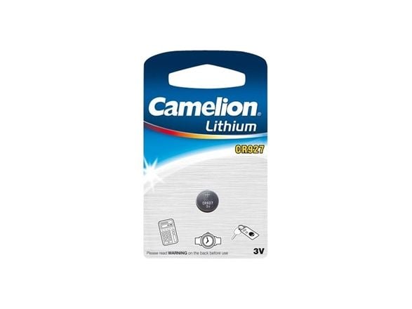 Camelion CR927-BP1, Kertakäyttöinen akku, CR927, Alkali, 3 V, 1 kpl, 30 mAh