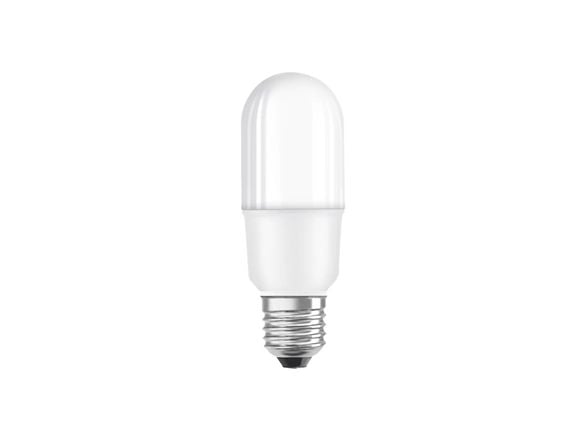 OSRAM LED STAR - LED-lyspære - form: tubulær - mattslipt finish - E27 - 9 W (ekvivalent 75 W) - klasse E - varmt hvitt lys - 2700 K