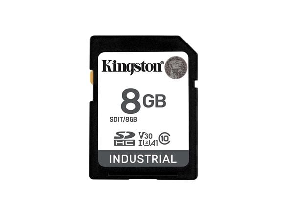 8G SDHC Industrial pSLC klasse 10, UHS-I, U3, V30, A1 SD-kort