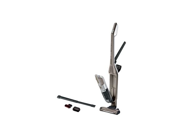 Bosch Flexxo BBH3ALL23 - Støvsuger - pinne/håndholdt (2-i-1) - uten pose - uten kabel - champagnemetallisk