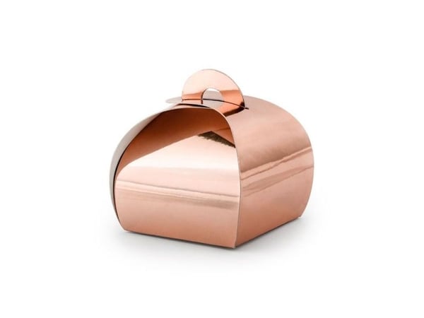 Presentförpackningar Roséguld rund