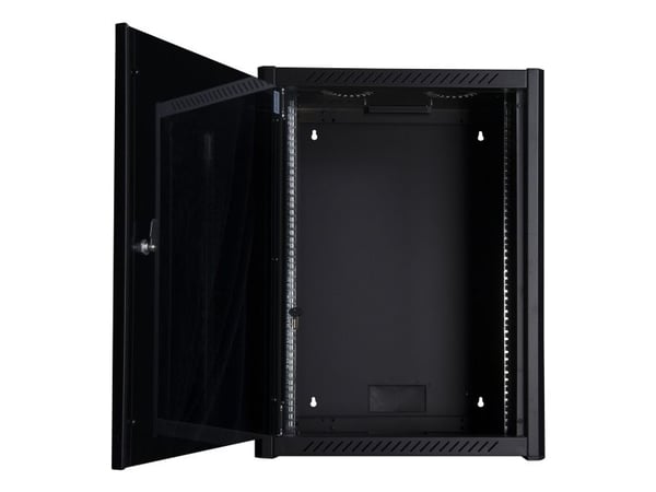 Lanview by Logon - Rack skap - 60 x 56 - veggmonterbar - svart, RAL 9005 - 16U - 19"