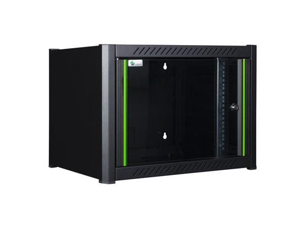 Lanview by Logon - Rack skap - 60 x 56 - veggmonterbar - svart, RAL 9005 - 6U - 19"