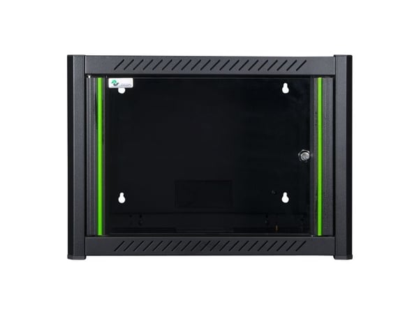 Lanview - Rack skap - 60 x 45 - veggmonterbar - svart, RAL 9005 - 6U - 19"