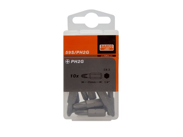 30 BITTIÄ PH2G 25MM 1/4 STANDARDI