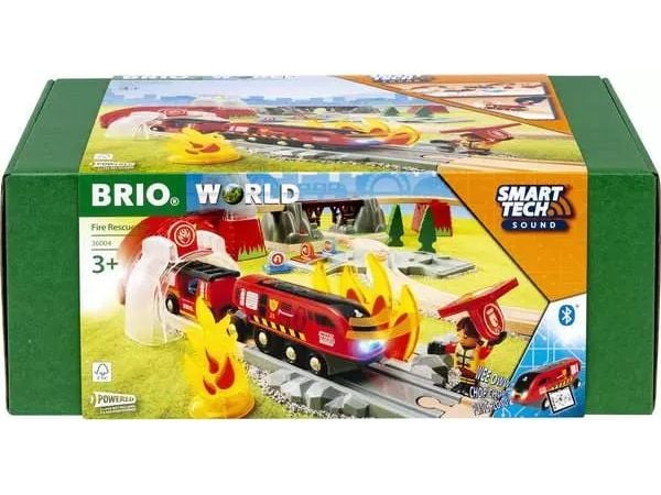 Brio Fire Rescue Set (Smart Tech Sound)