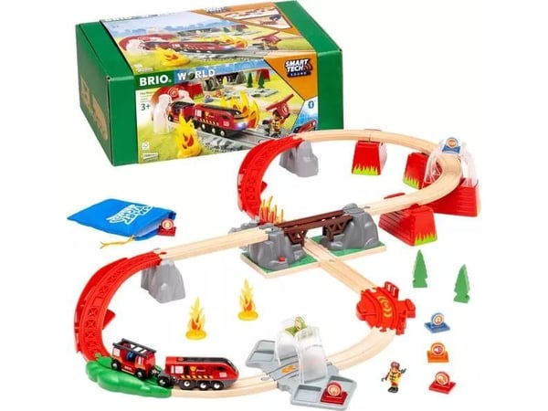 Brio Fire Rescue Set (Smart Tech Sound)
