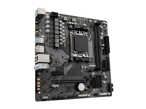 Gigabyte A620M H - Hovedkort - micro ATX - Socket AM5 - AMD A620 Chipset - USB 3.2 Gen 1, USB-C 3.2 Gen 1 - Gigabit LAN - innbygd grafikk (CPU krev...