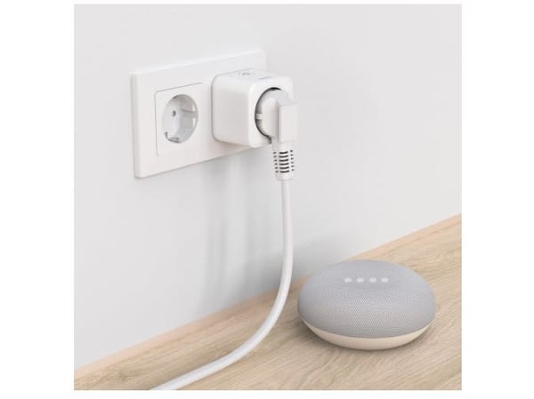 Hama Smart WLAN-pistorasia, Matter, ohjaus äänellä/sovelluksella, jälkiasennettavissa, 3,680W (00176638)