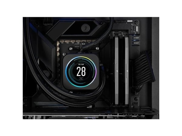 CORSAIR Vengeance - DDR5 - sett - 64 GB: 4 x 16 GB - DIMM 288-pin - 6000 MHz / PC5-48000 - CL36 - 1.35 V - ikke-bufret - on-die ECC - svart