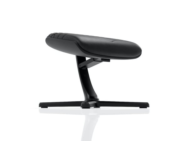 noblechairs fotstøtte 2 - ekte skinn svart
