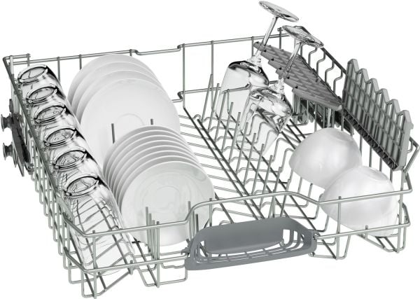 Bosch SMV2HVX02E - Astianpesukone - musta, Ruostumaton teräs
