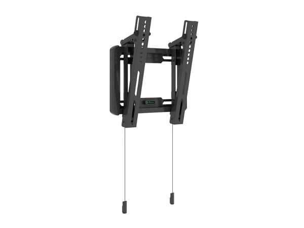 Multibrackets M Universal Wallmount Tilt - Monteringskomponent (veggmontering) - liten - for LCD/LED-display - stål - svart - skjermstørrelse: 24"-55"