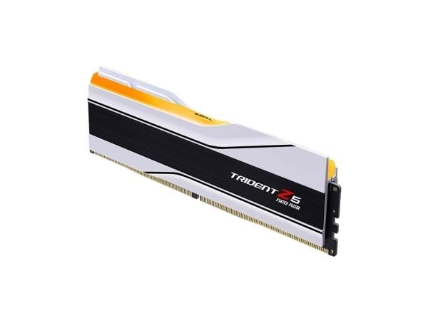 G.Skill Trident Z5 Neo RGB - DDR5 - sett - 32 GB: 2 x 16 GB - DIMM 288-pin - 6400 MHz / PC5-51200 - CL32 - 1.4 V - ikke-bufret - on-die ECC - hvit