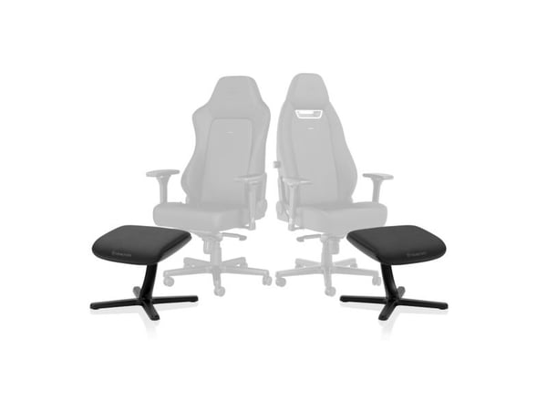noblechairs footrest 2 - Black Edition