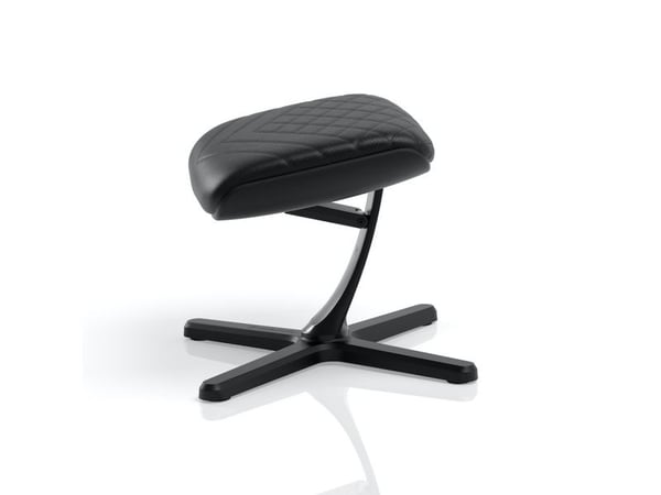 noblechairs NBL-FR-PU-BLK, Svart, Aluminium, Stoff, Skum, Plast, 0 - 45°, 490 mm, 400 mm, 450 mm
