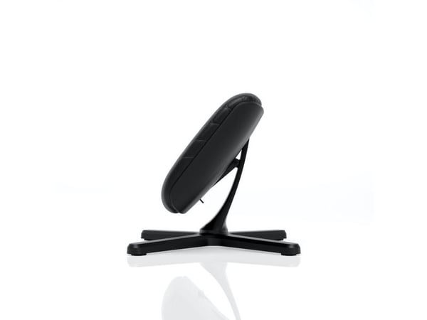 noblechairs NBL-FR-PU-BLK, Svart, Aluminium, Stoff, Skum, Plast, 0 - 45°, 490 mm, 400 mm, 450 mm