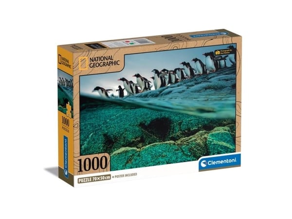 Clementoni Penguins, 1000 stykker, Dyr, 18 år Clementoni Penguins, 1000 stykker, Dyr, 18 år