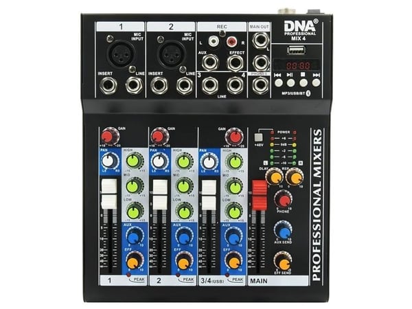 DNA Professional MIX 4 analog ljudmixer