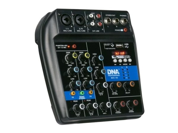 DNA DNA MIX 4U USB MP3 Bluetooth analog mixer