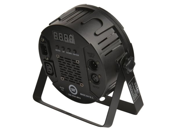 LIGHT4ME TRI PAR 8x9W MKII RGB LED slank flat scenelys
