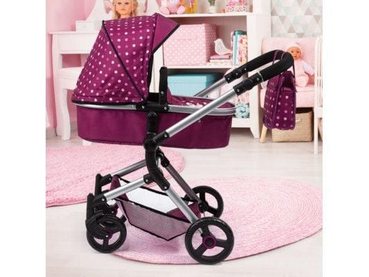BAYER Combi sittvagn deep/spacer vinröd 18467