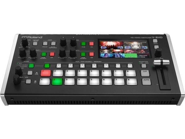 Roland V-8HD - HDMI - Svart - 38 Ohm - 32 Ohm - 39,6 W - 317 mm (420961A38)