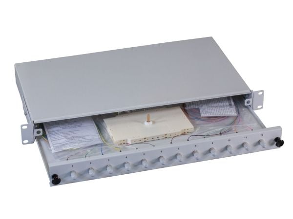 EFB-Elektronik skjøteboks 12 ST/ST 50/125µ a. Pigt./kobling,OM4 (B71006.12OM4)