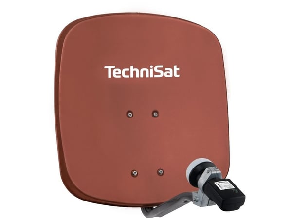 Technisat SAT-spegel med LNB, 45 cm spegel, aluminium, enkel LNB (1445/8195)