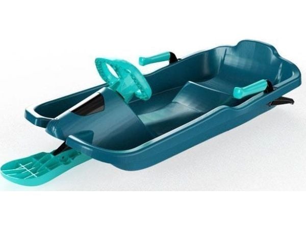 Skipper bobsläde med ratt Titan Blue