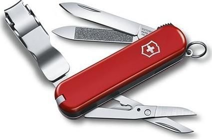 Victorinox NAILCLIP 580, Fällkniv av slipjoint-modell, Kniv med flera verktyg, ABS synthetics, 17,5 mm, 36 g