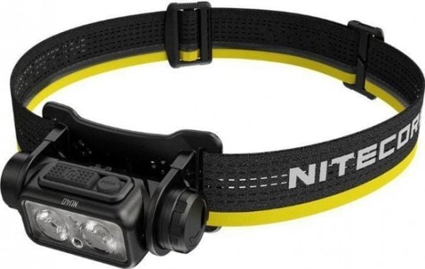Nitecore NU40, Taskulamppu otsanauhalla, musta, Alumiini, Polykarbonaatti (PC), Painikkeet, 2 m, 2 m