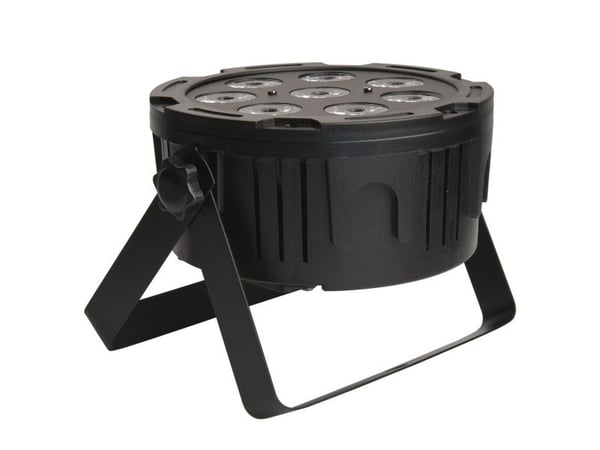 LIGHT4ME Penta Par studiellampe 8x12W MKII RGBWA LED slim