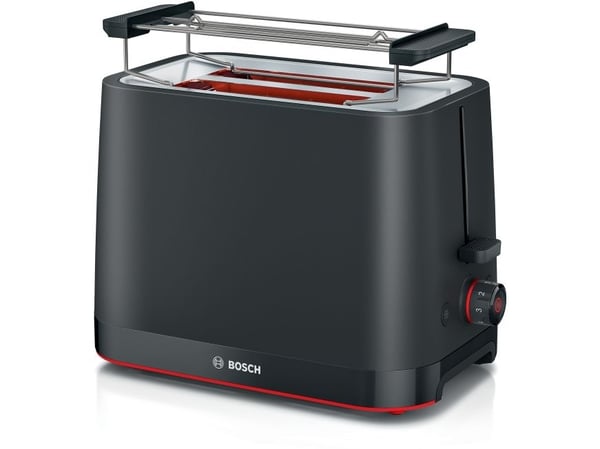 Bosch MyMoment TAT3M123 - Brødrister - 2 skive - 2 Spor - svart