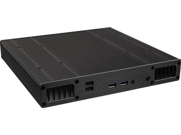 Akasa Plato WS UCFF kotelo (Intel NUC 11/12/13 Pro), OEM - musta