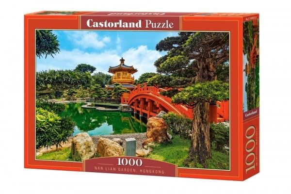 Castorland puslespill 1000 brikker Ogr?d Nan Lian Hongkong