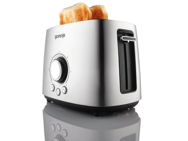 Gorenje T1000E - Brødrister - 2 skive - 2 Spor - metall