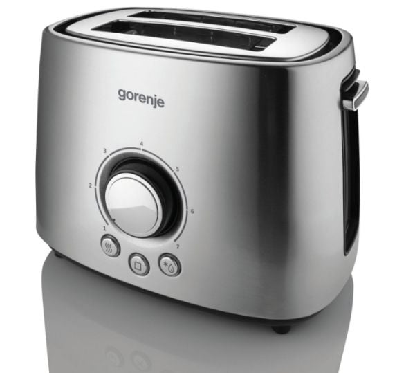 Gorenje T1000E - Brødrister - 2 skive - 2 Spor - metall