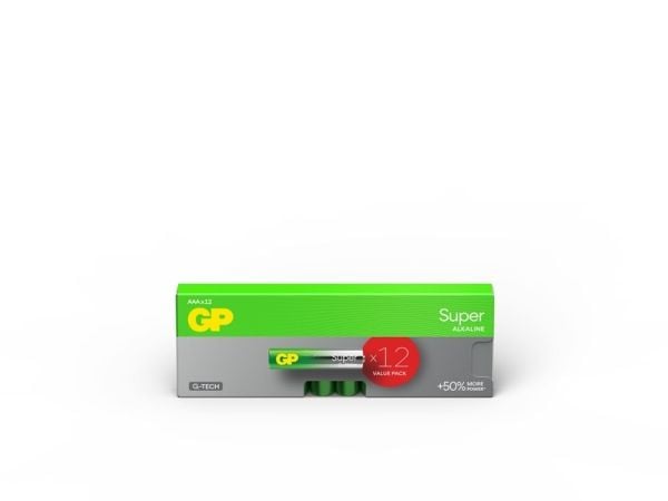 Bakterier, GP Super, Alkaline, AAA