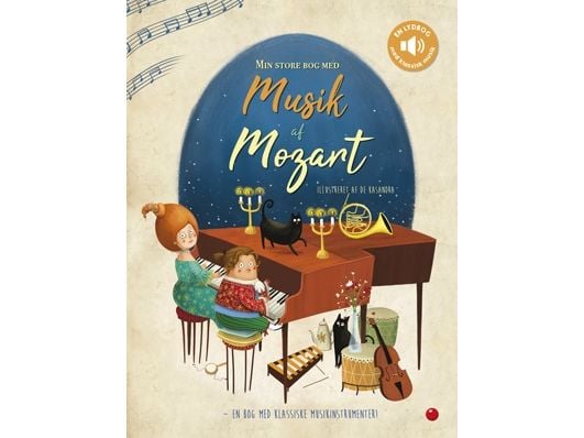 Musikkbok med Mozart | Eliseo Garcia | Språk: Dansk