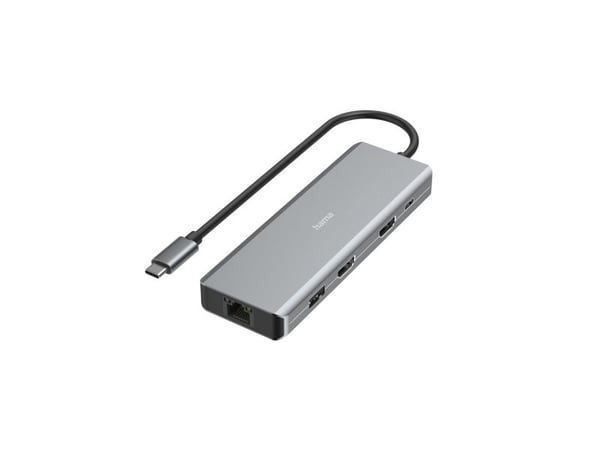 Hama Essential Line CONNECT2Media - Dokkingstasjon - for bærbar, skrivebord, bærbar - USB-C 3.2 Gen 1 / Thunderbolt 3 / Thunderbolt 4 - 2 x HDMI - ...