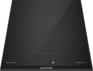 Gorenje G400 GI3201BC - Induksjonskomfyrtopp - 2 plater - Nisje - bredde: 28.3 cm - dybde: 49 cm - uten ramme, - med fasettert frontkant - svart