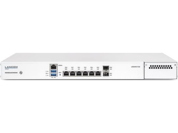 LANCOM R&S Unified Firewall UF-360 - Brannvegg - 8 porter - 1GbE - 1U - rackmonterbar