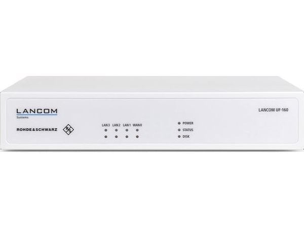 LANCOM R&S Unified Firewall UF-160 - Brannvegg - 4 porter - 1GbE