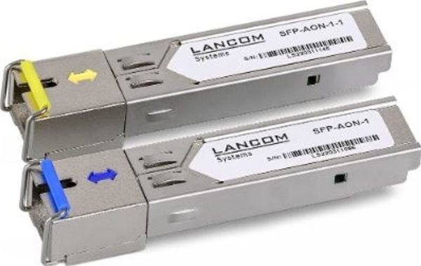 LANCOM SFP-BiDi1550-SC1 - SFP (mini-GBIC) transceivermodul - 1GbE - 1000Base-BX20 - SC/UPC-enkeltmodus - opp til 20 km - 1310 nm / 1550 nm (en pakk...
