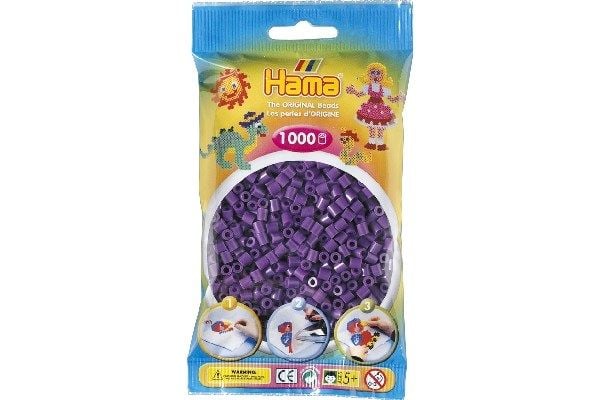 Hama midi helmiä 1000kpl violetti